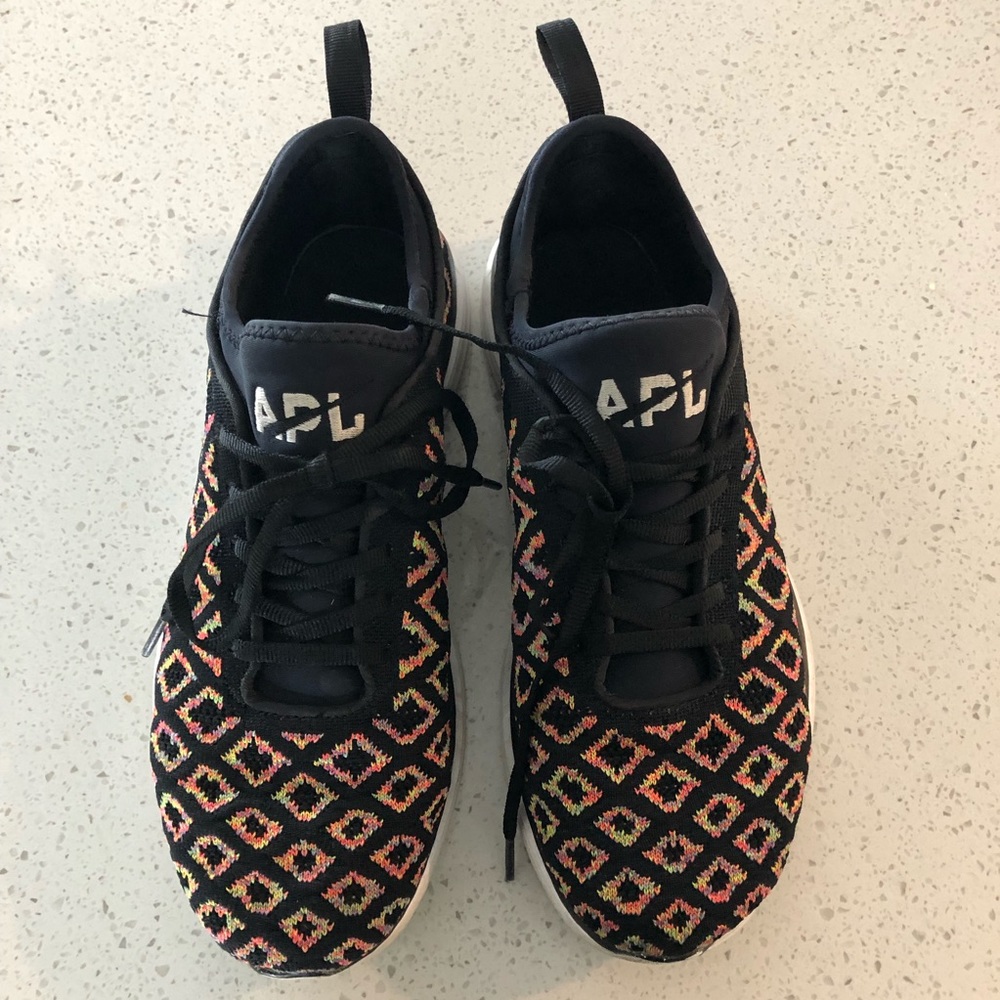 APL Techloom Phantom Sneakers - Black/Multi 9